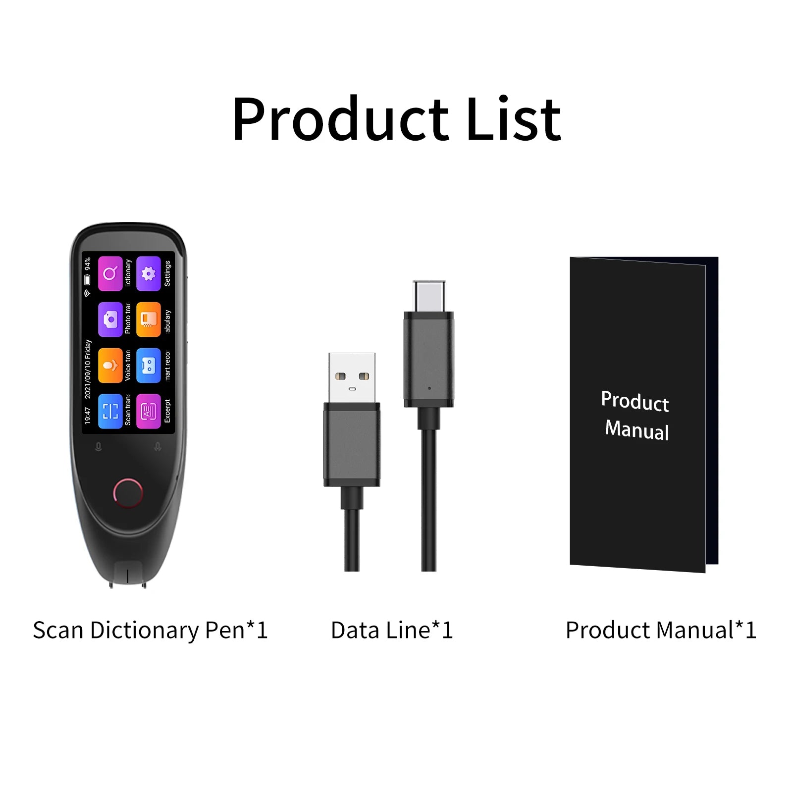 S50 Dictionary Translation Pen Scanner