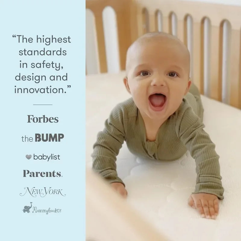 Crib Mattress and Toddler Bed - Ultra-Breathable Proven to Reduce Suffocation