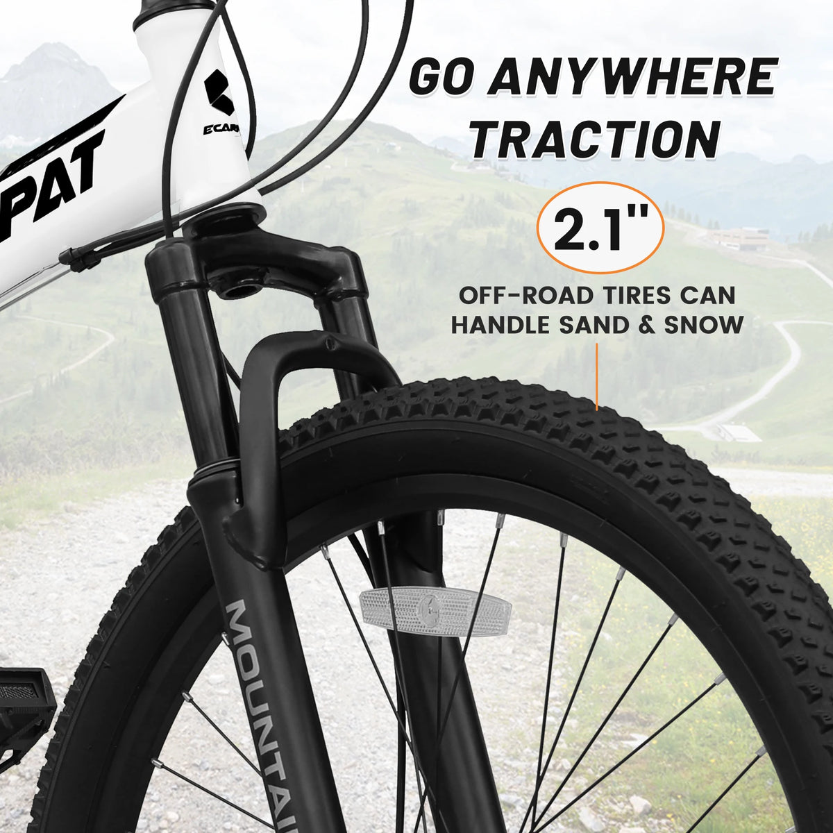 26 Inch Folding Mountain Bike,