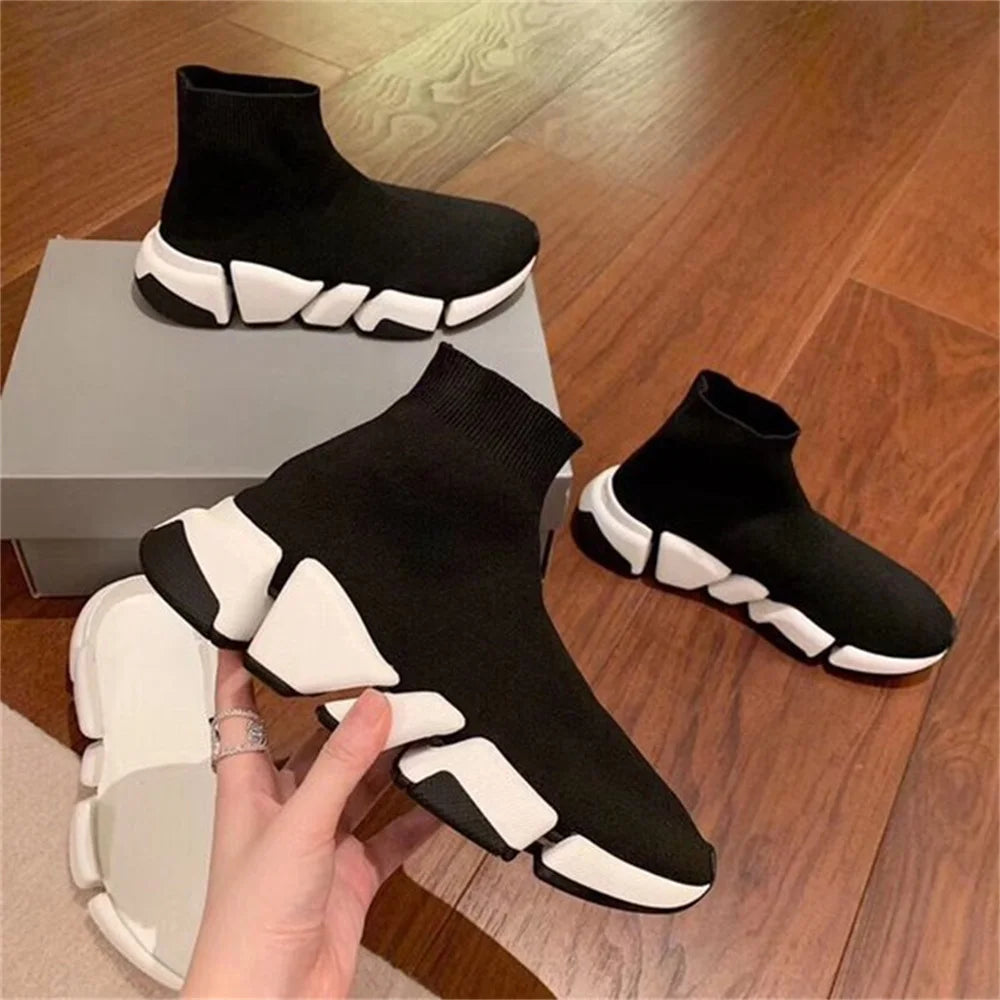 High Top Socks Shoes, Couples Casual Sport shoes