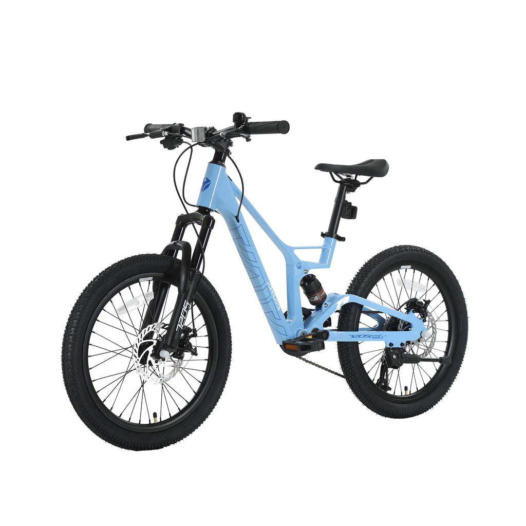 20 Inch City Bike, 7-Speed Commute Bicycle for Teens & Adults