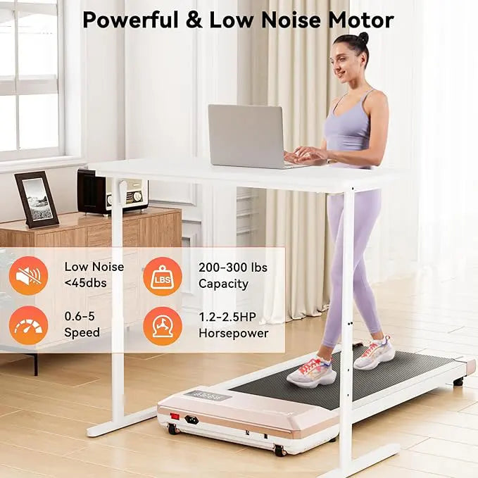 Home/Office Walking Treadmill for Small Spaces