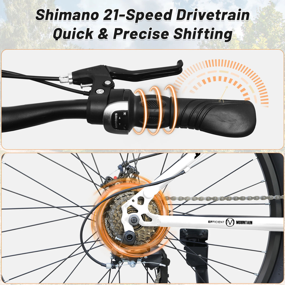 26 Inch Folding Mountain Bike,