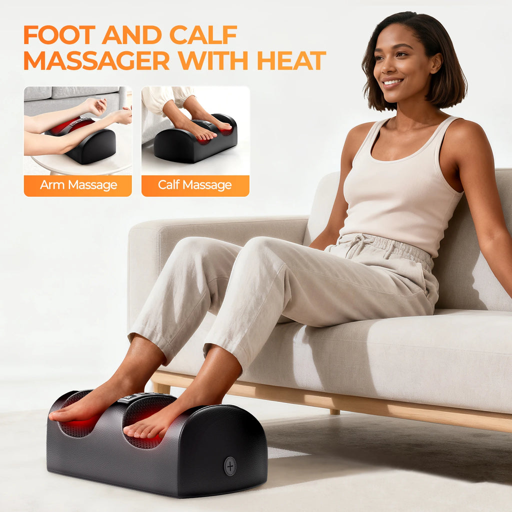 Full Body Massage Mat with Heat, 10 Vibrating Motors,