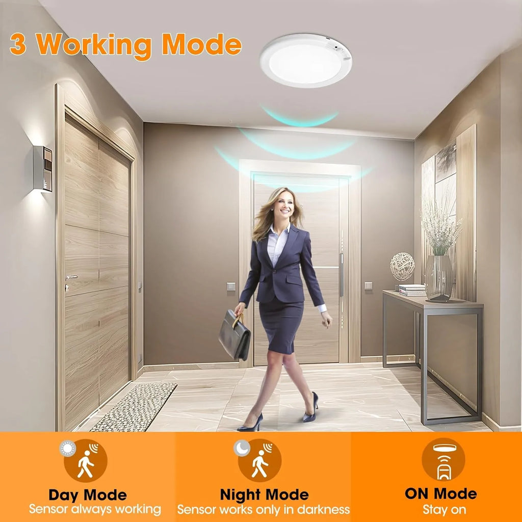 Battery Motion Sensor Ceiling Light