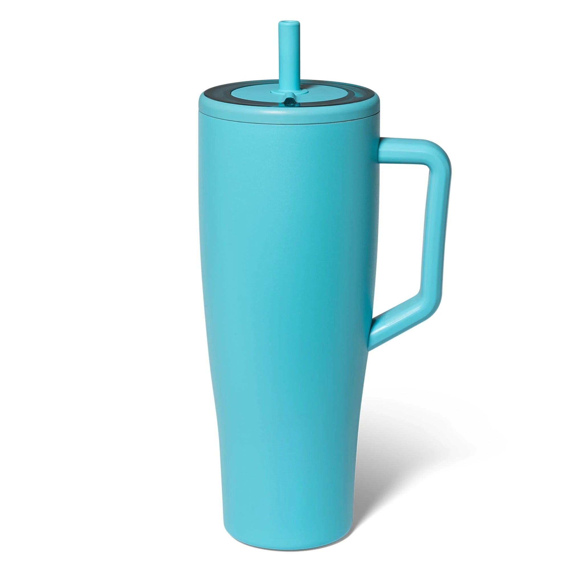40 oz Tumbler with Handle & Straw |