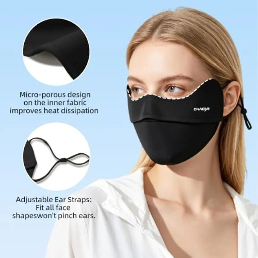 Face cover for sun protection