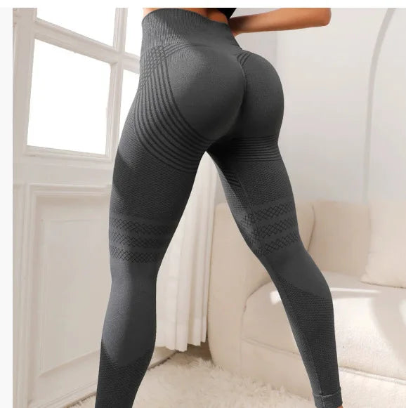 Women's Cellulite 3D Leggings, High Waisted Butt Lifting Tummy Training Control