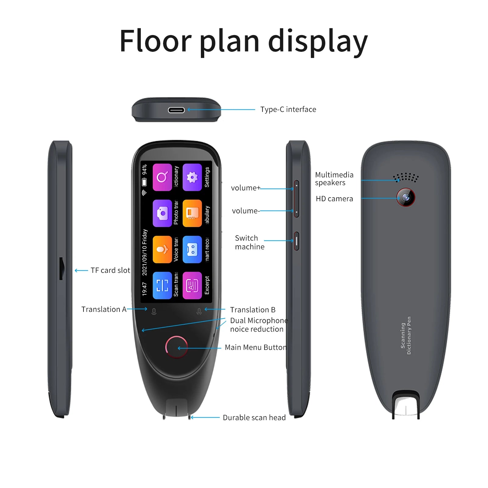 S50 Dictionary Translation Pen Scanner