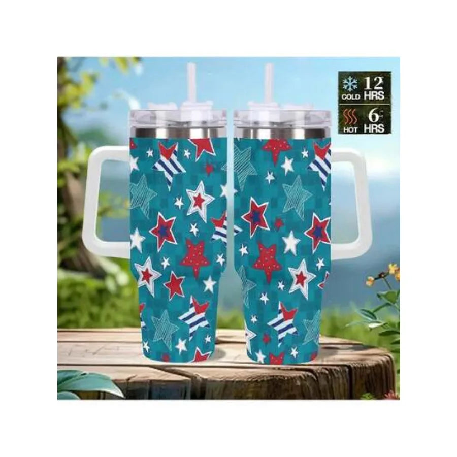 40oz Stainless Steel Tumbler - Double Wall Insulated Travel Mug