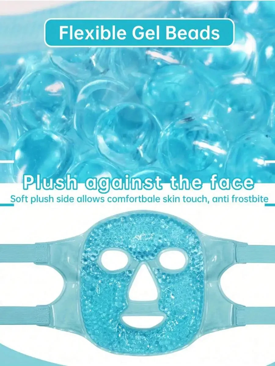 Reusable Gel Bead Facial Mask And Eye Mask