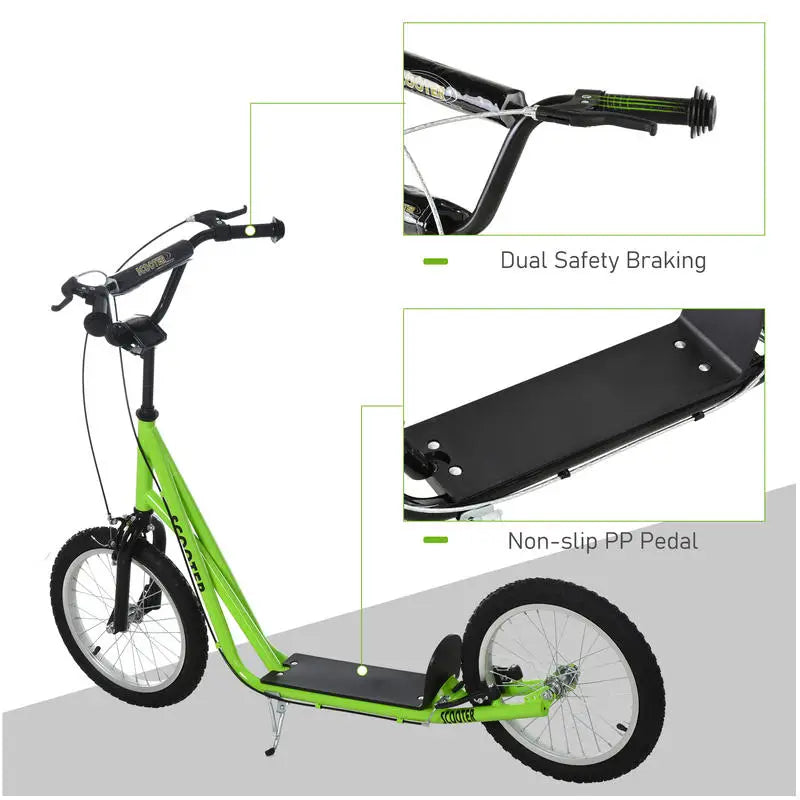Youth Scooter Green