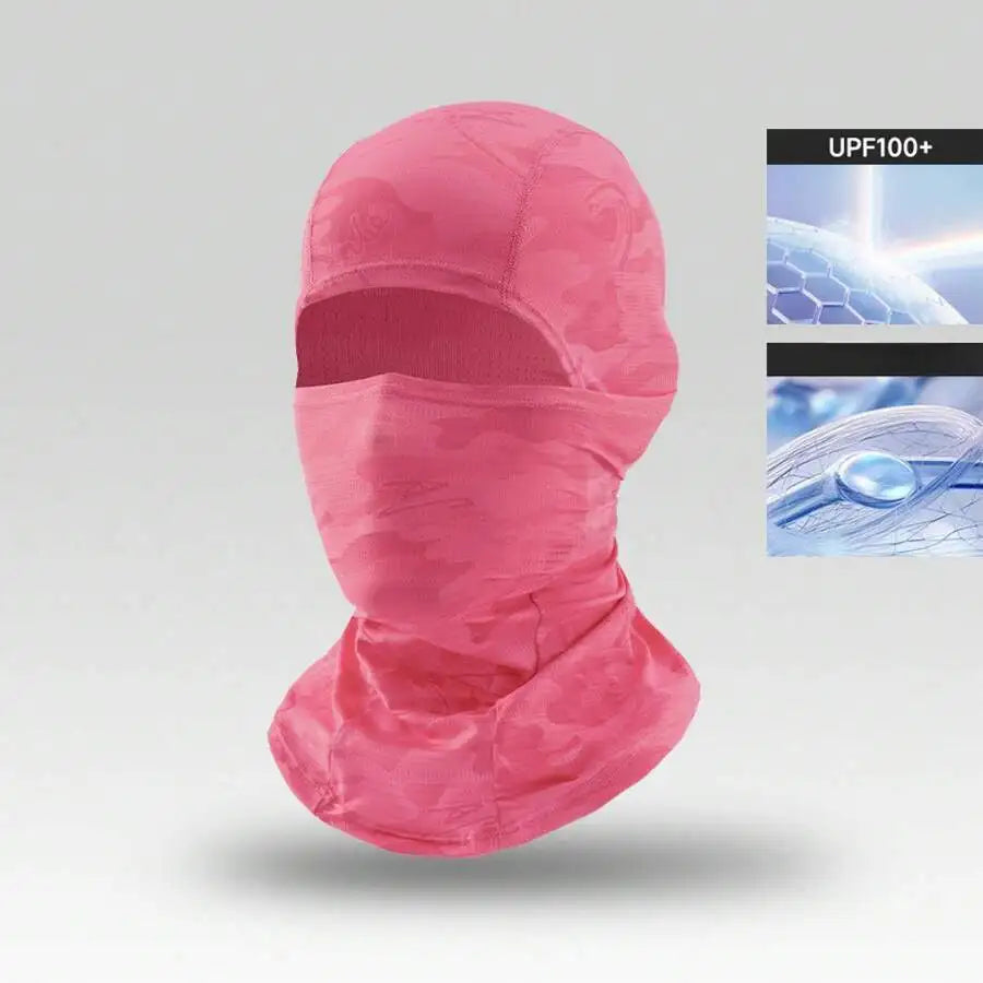Summer Outdoor Cycling Mask Multi-Color Camouflage Sun Protection Cooling Full Face Headscarf Neck Warmer Quick Dry Sports Hat