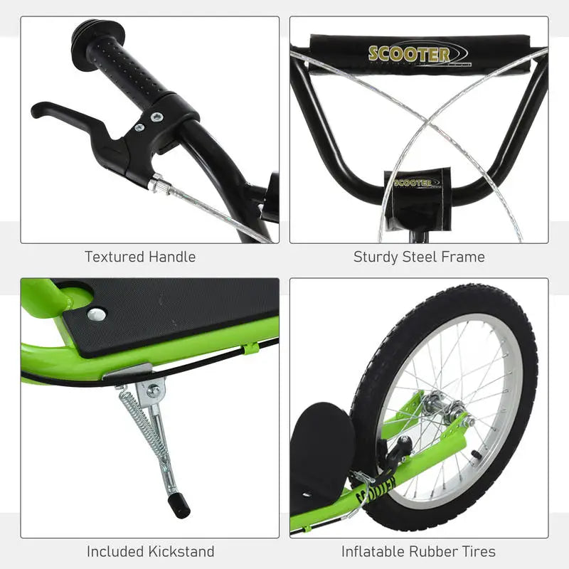 Youth Scooter Green