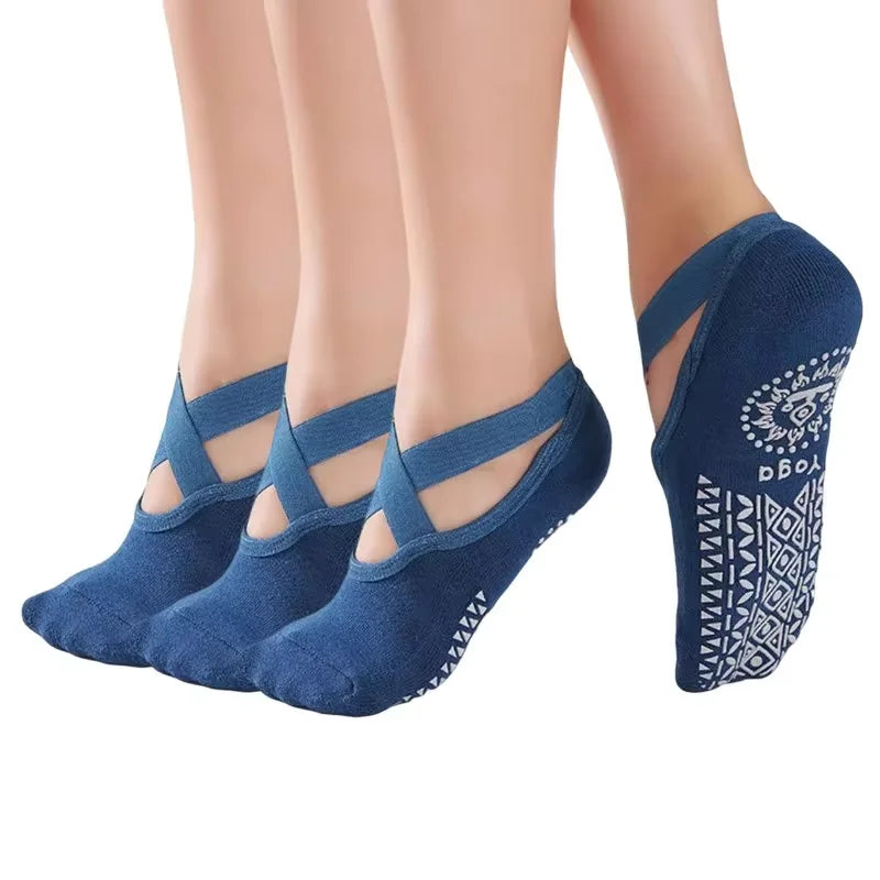 Pilates/Yoga/Dance Socks Anti-Slip Breathable