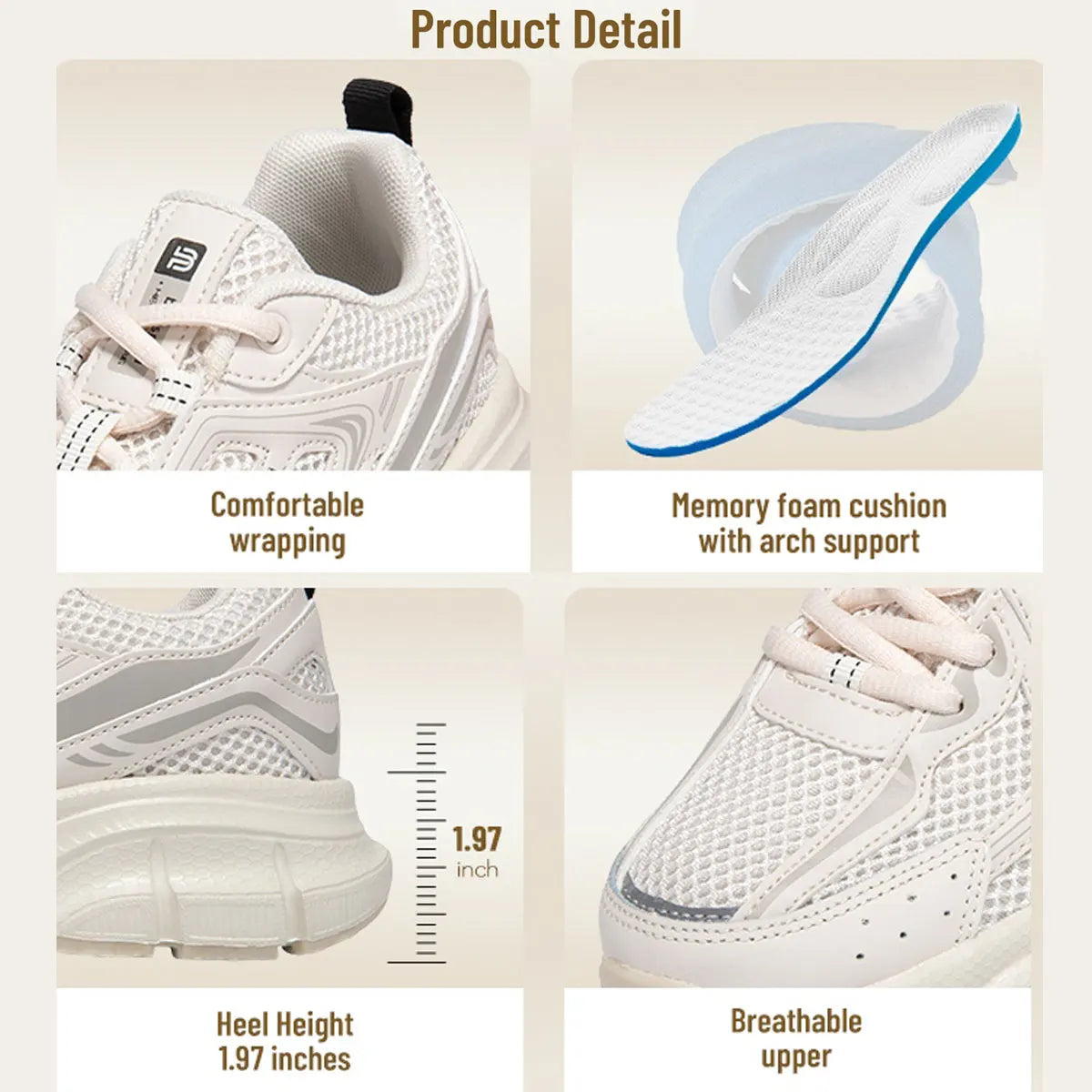 Women Sports Shoes Lightweight Breathable Jogging Sneakers