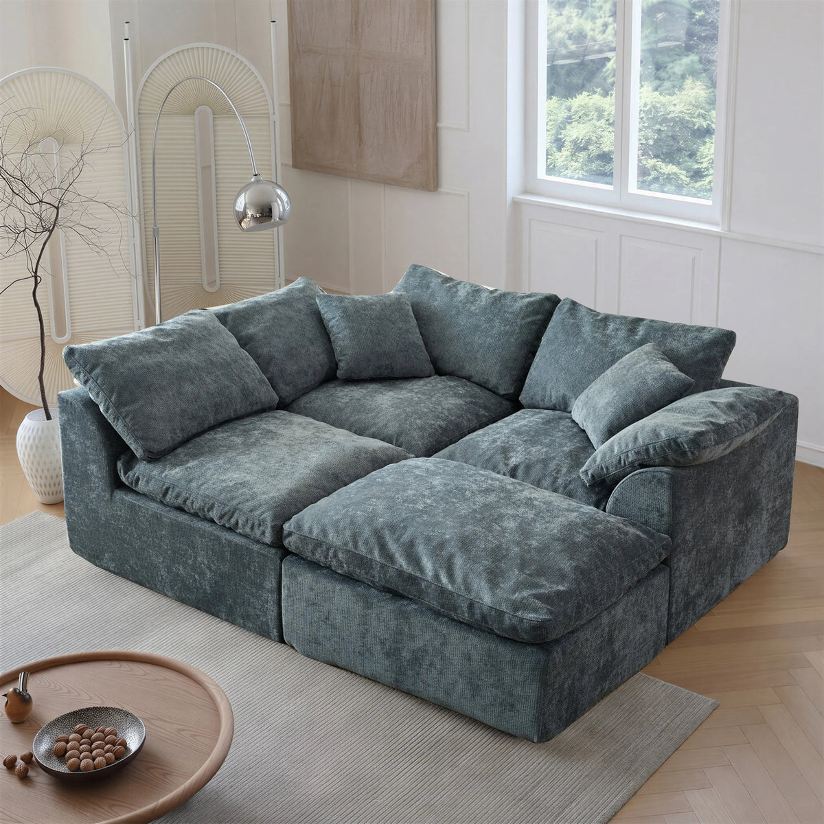 Modern Modular Sectional Sofa Cloud Couch