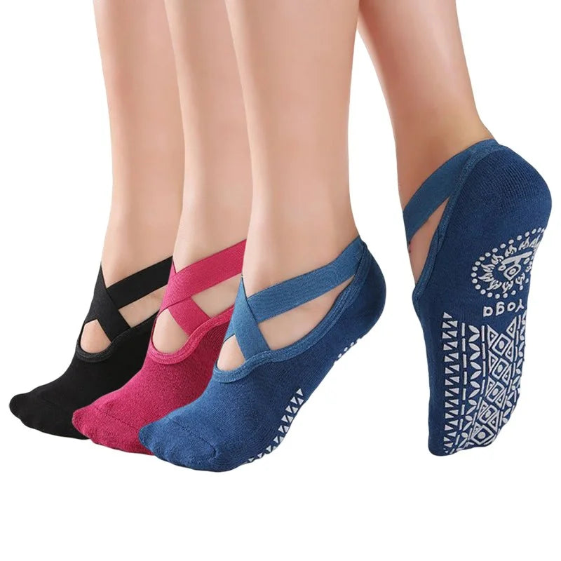 Pilates/Yoga/Dance Socks Anti-Slip Breathable