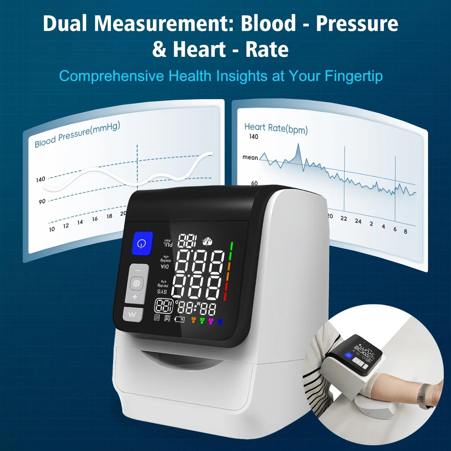 Automatic Cuffless BP Monitor