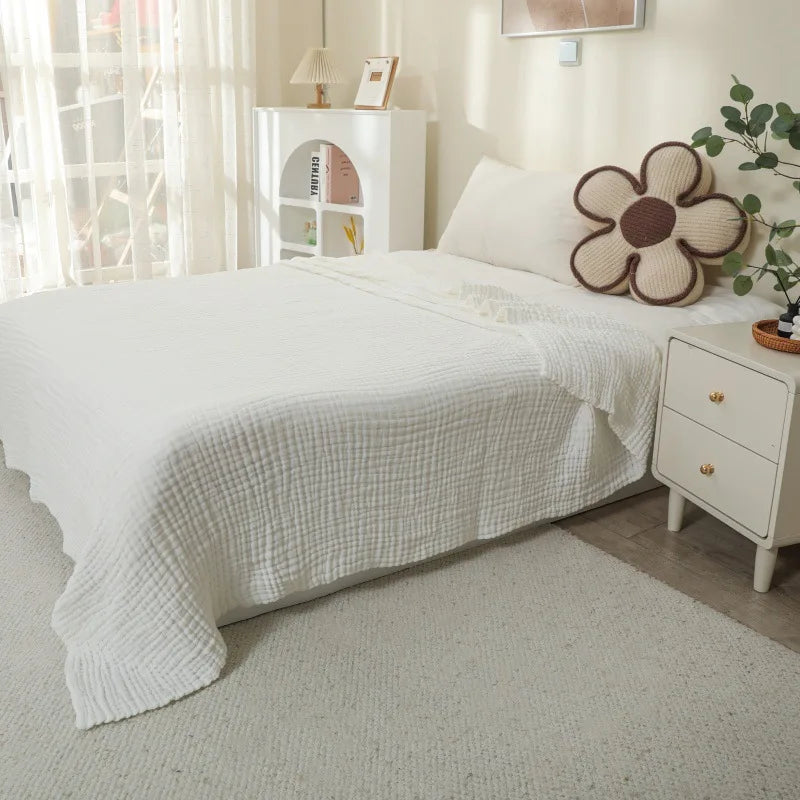 Japan Cotton Muslin Blanket Natural Summer Cool