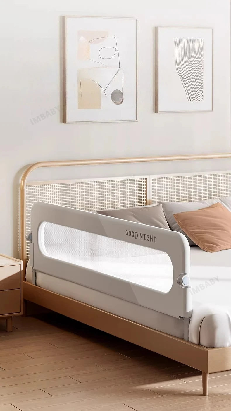 Fully Folded Bed Guardrail For Baby Safety
