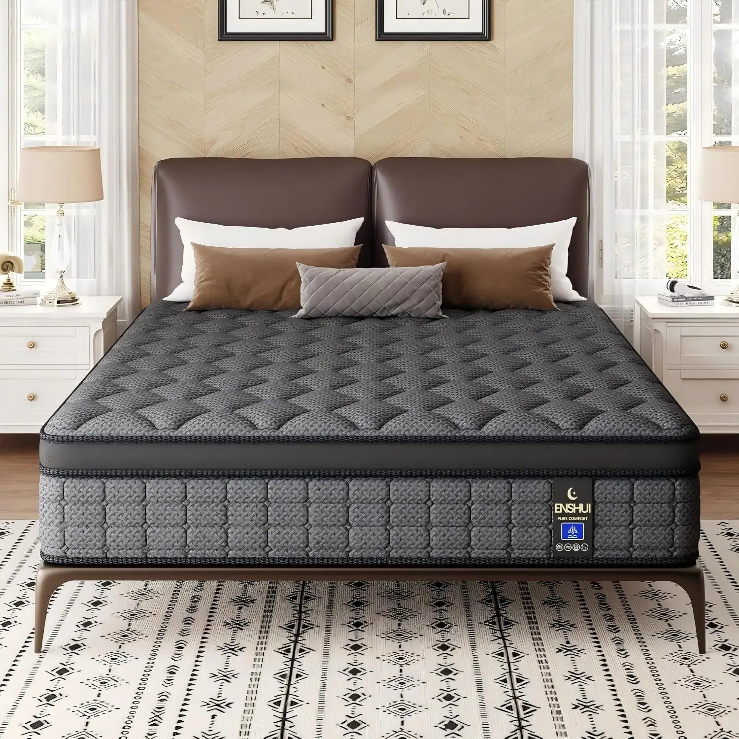 12"/14" Inch Medium Gel Memory Foam Mattress