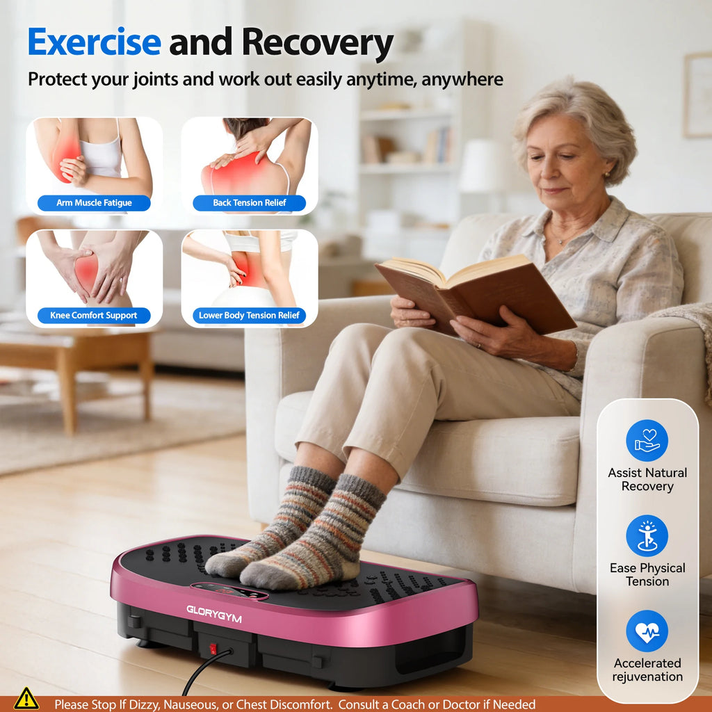 Magnetic Vibration Plate Exercise Machine