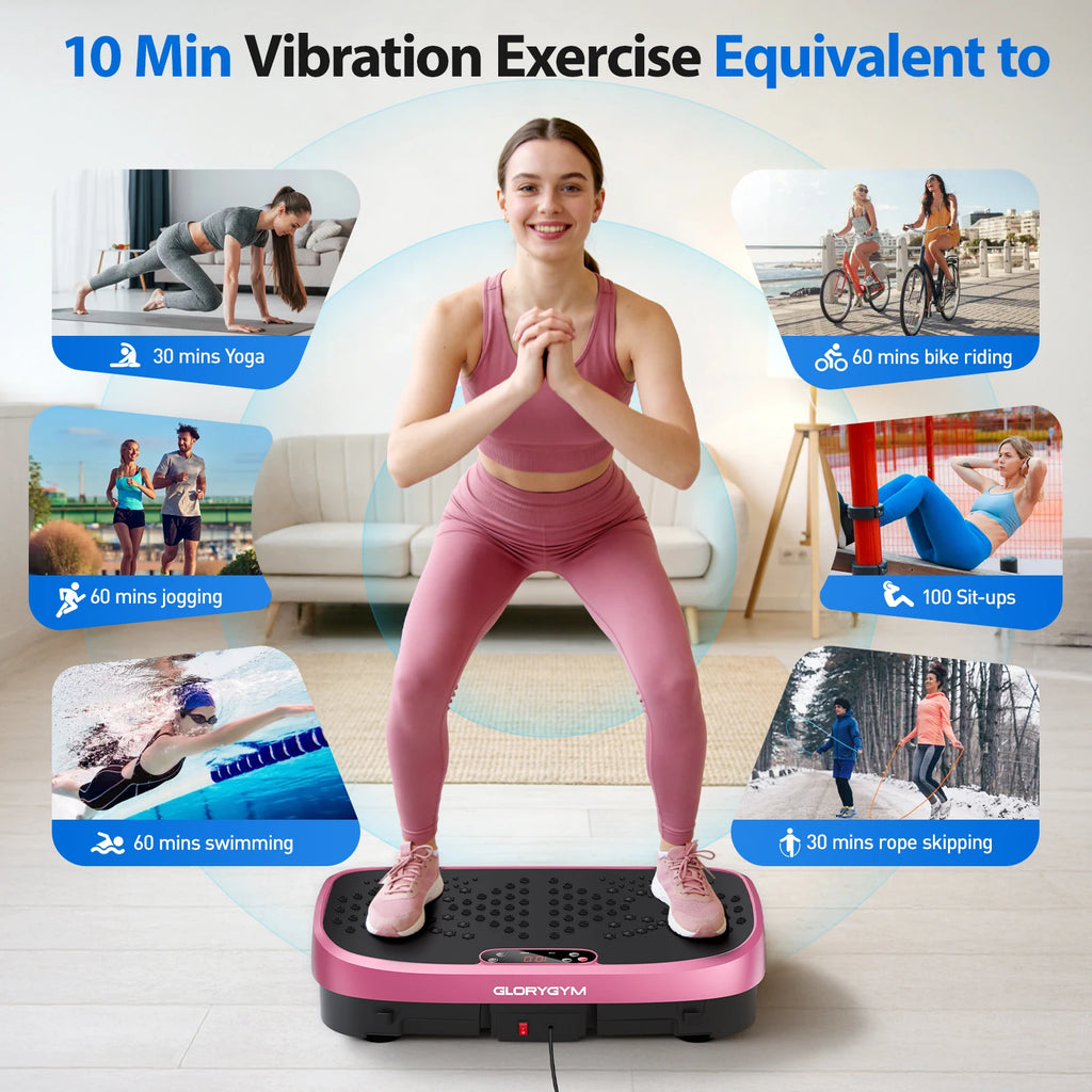 Magnetic Vibration Plate Exercise Machine