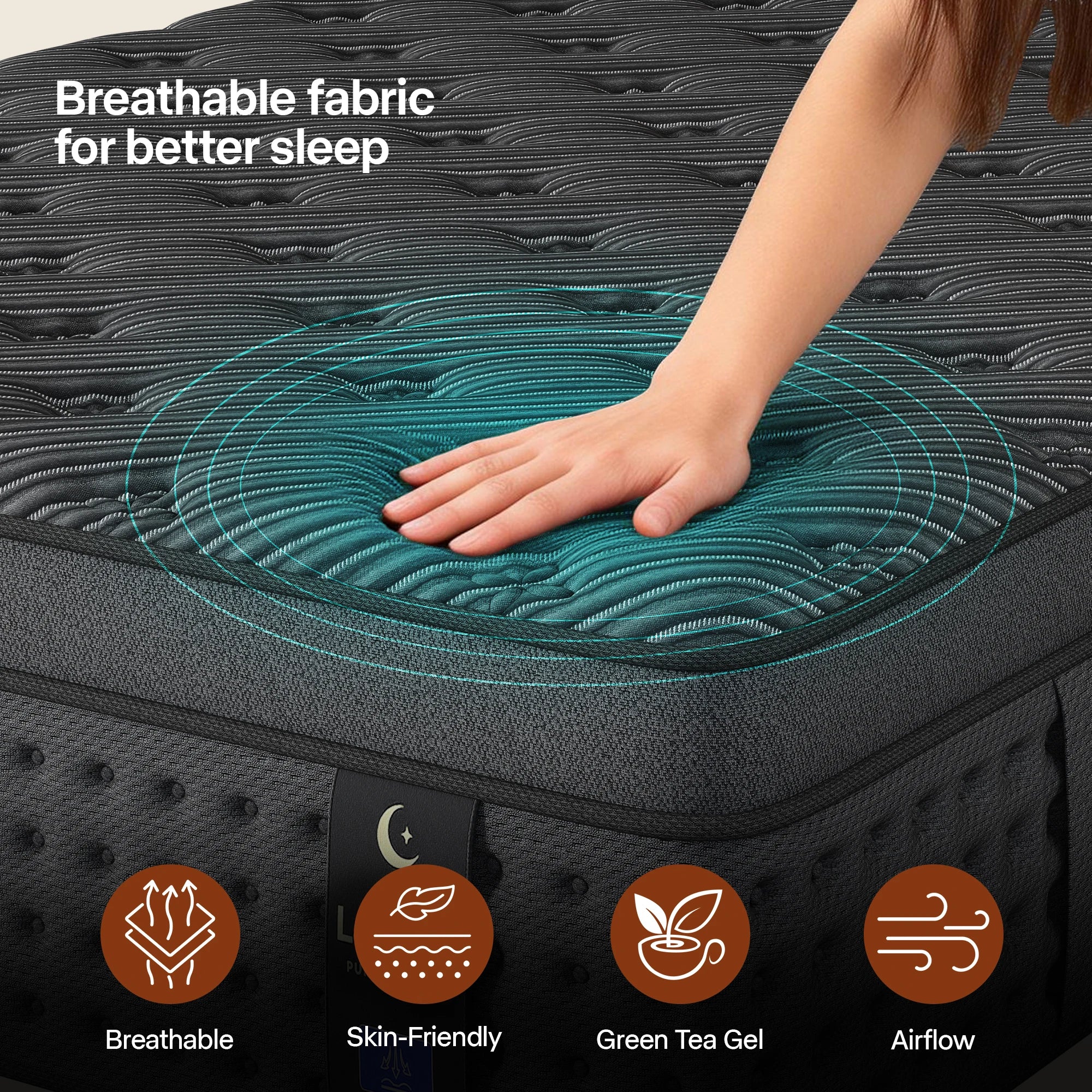 12/14-Inch Memory Foam Spring Mattress