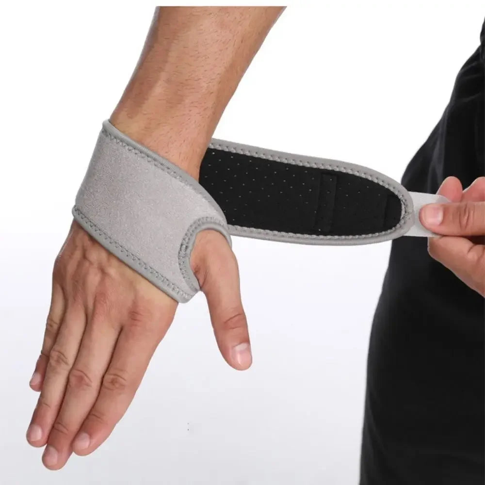 Unisex Wrist Guard Band Brace Support Carpal Tunnel Sprains Strain Gym Strap Sports Pain Relief Wrap Bandage Protective Gear