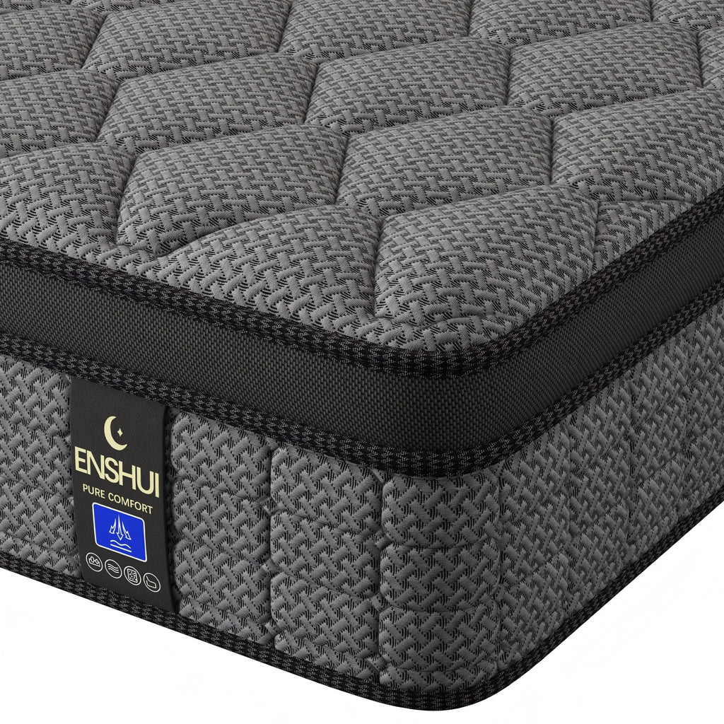 12"/14" Inch Medium Gel Memory Foam Mattress