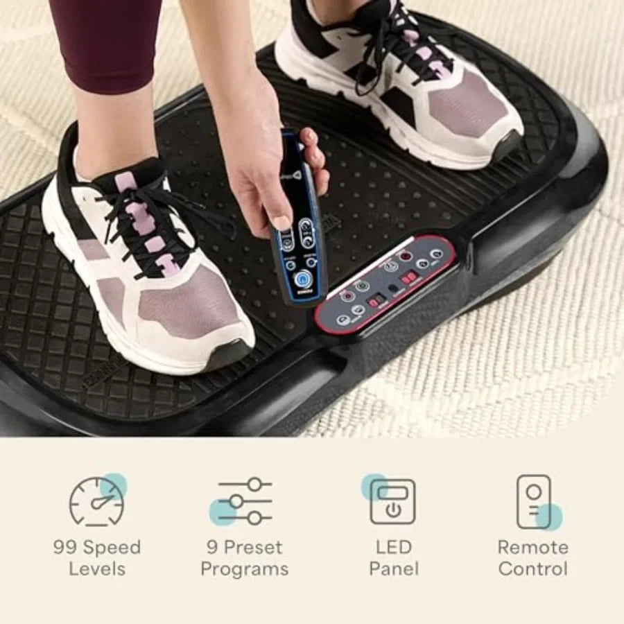Waver Vibration Plate Exercise Machine High-Intensity