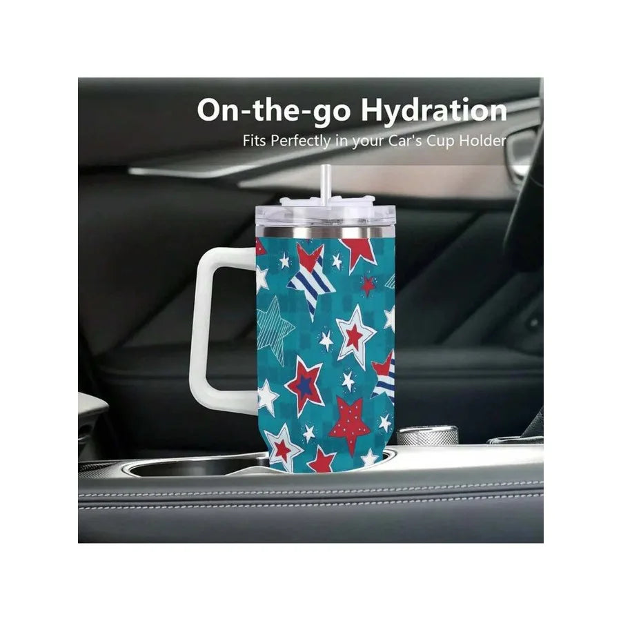 40oz Stainless Steel Tumbler - Double Wall Insulated Travel Mug