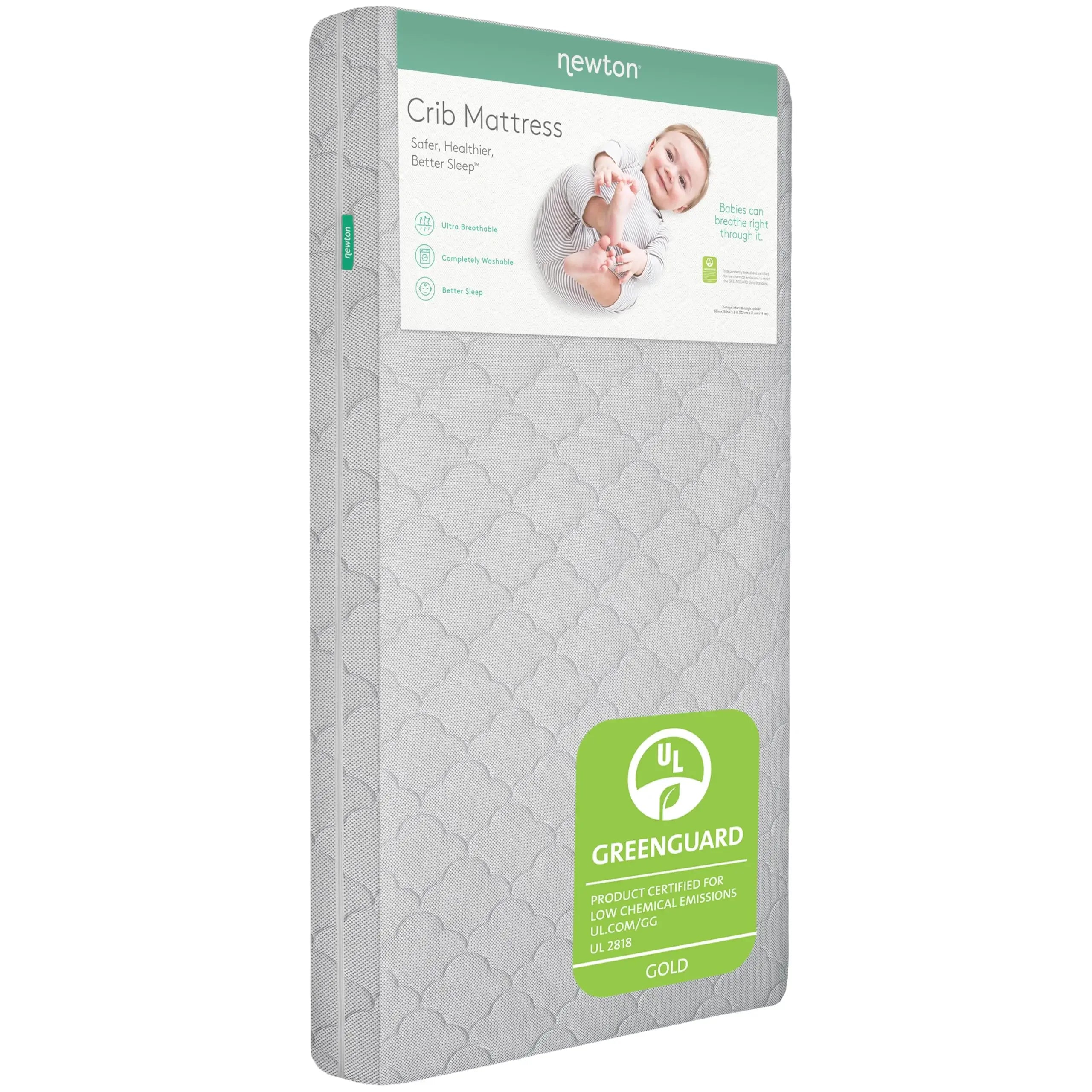 Crib Mattress and Toddler Bed - Ultra-Breathable Proven to Reduce Suffocation