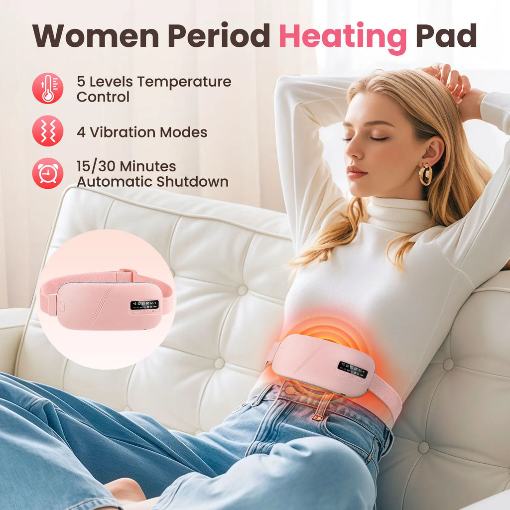 Electric Heating Vibration, Waist Massage Belt Smart