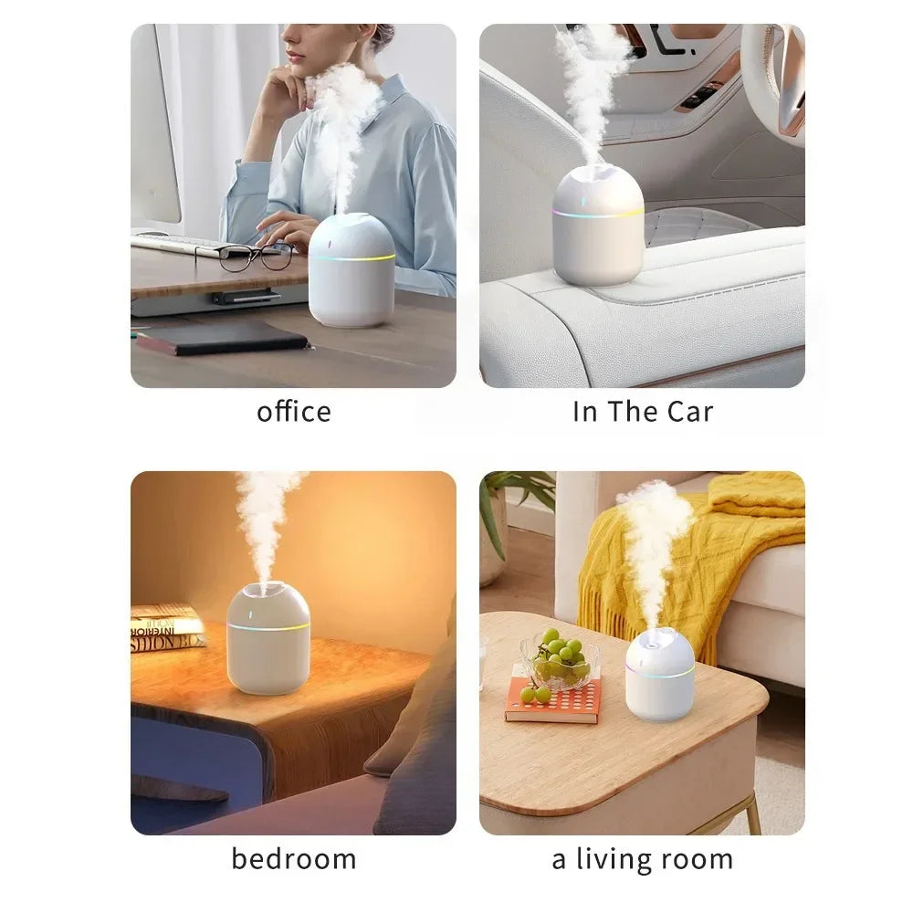 Cool Mist Aroma Diffuser LED Night Light