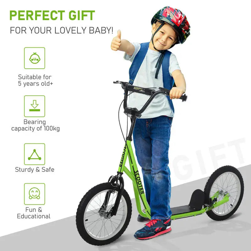 Youth Scooter Green