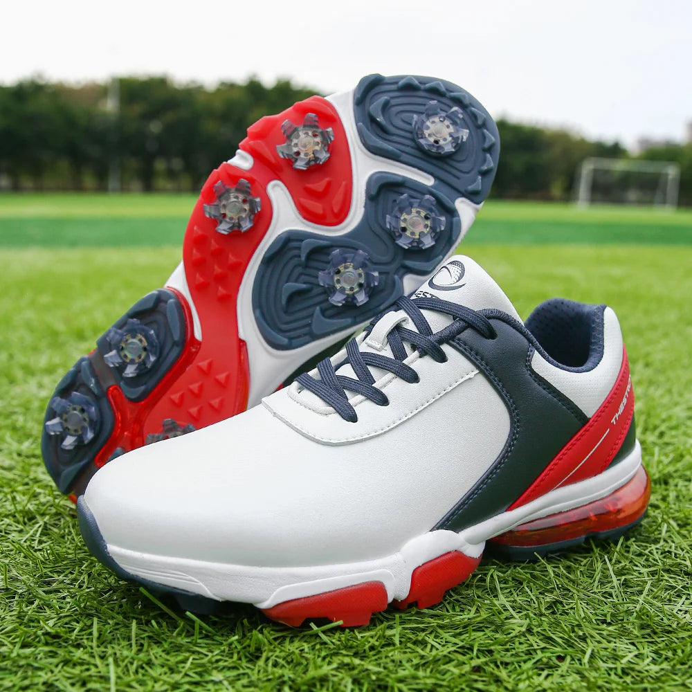 New Golf Shoes Men Comfortable Golf Sneakers Anti Slip Walking Footwear