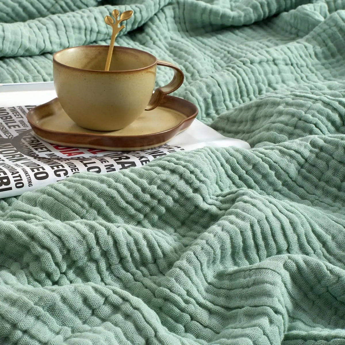 100% Cotton Muslin Blanket