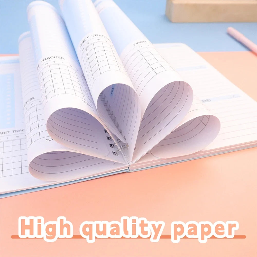 Planner Schedule Agenda Efficiency Notebook
