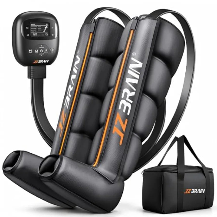 Leg compression massager for circulation recovery