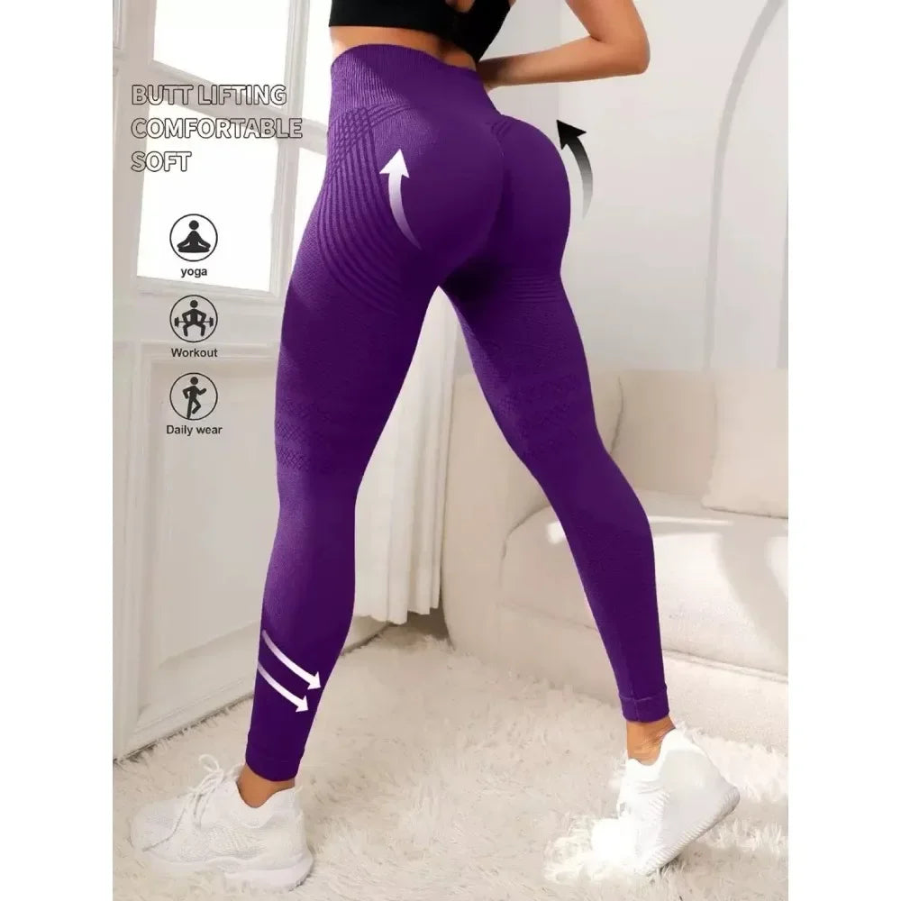 Cellulite 3D Leggings, High Waisted Butt Lifting Tummy Training Control