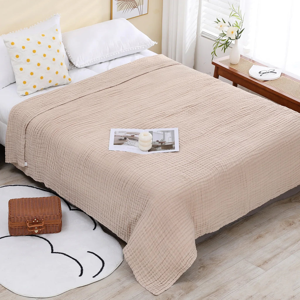 Gauze Cotton Baby Blanket Thickened Soft Absorbent