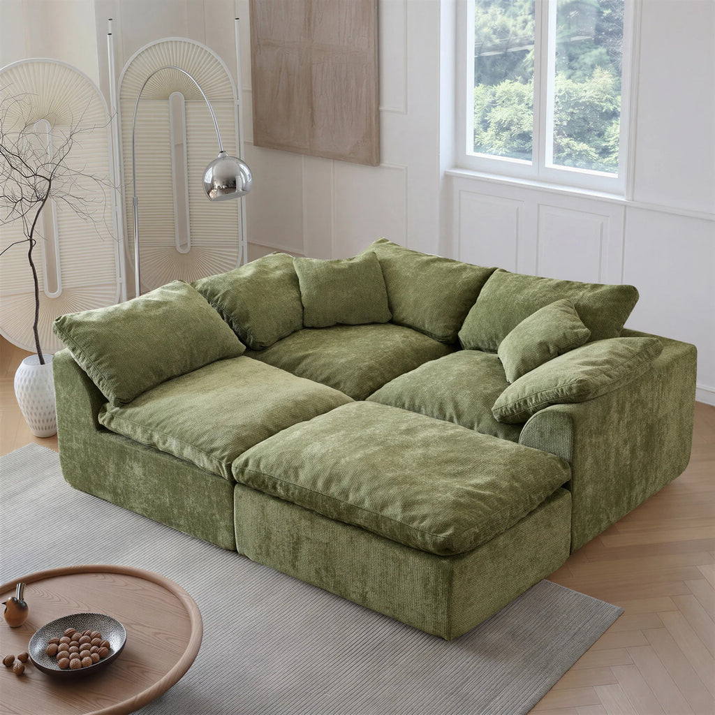 Modern Modular Sectional Sofa Cloud Couch