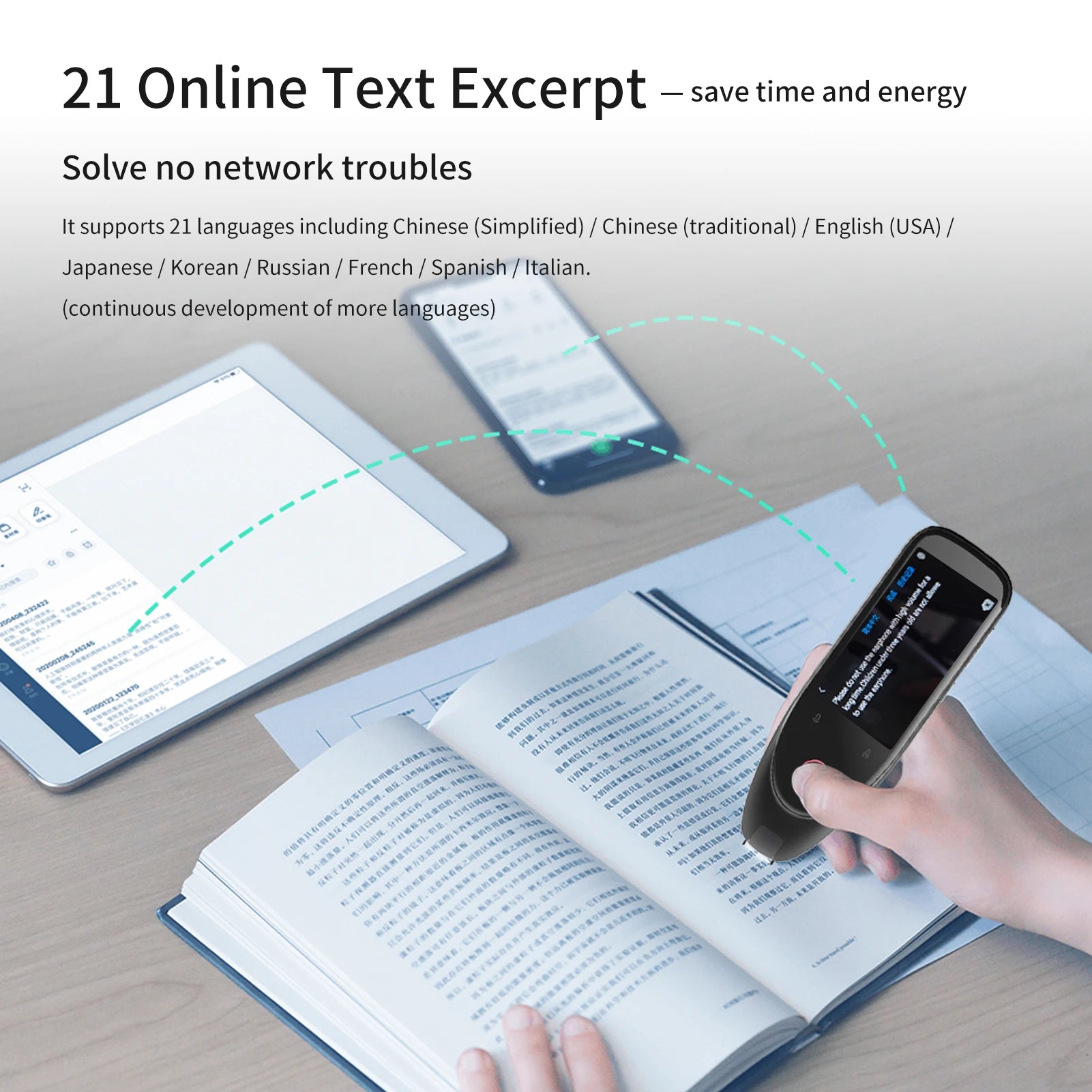 Dictionary Translation Pen Scanner