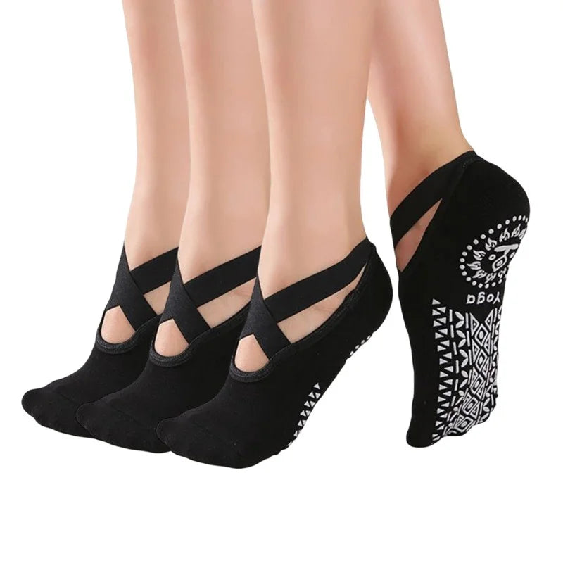 Pilates/Yoga/Dance Socks Anti-Slip Breathable