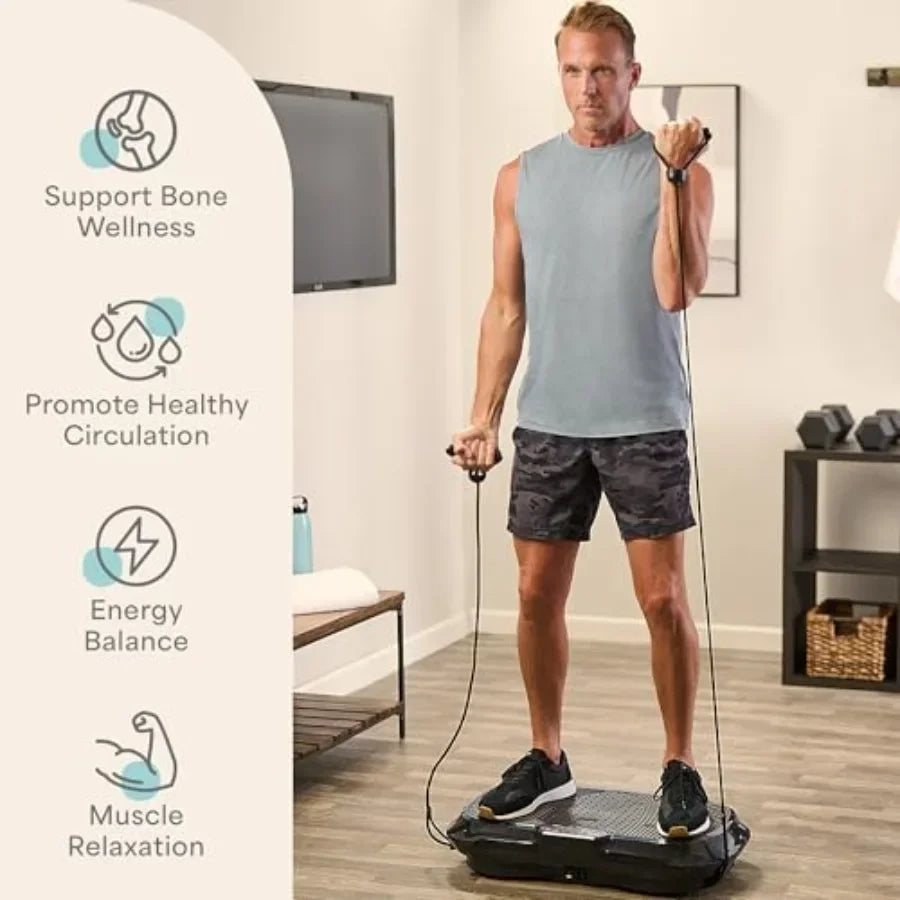Waver Vibration Plate Exercise Machine High-Intensity