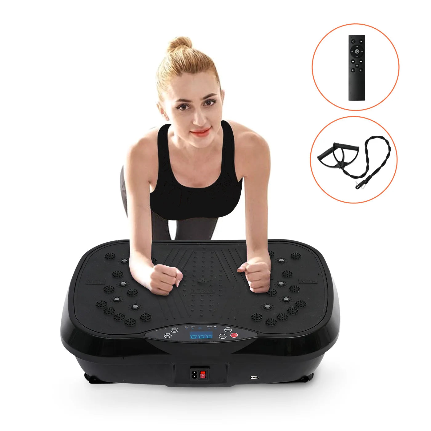 Work Out on this Vibration Plate Exercise Machine