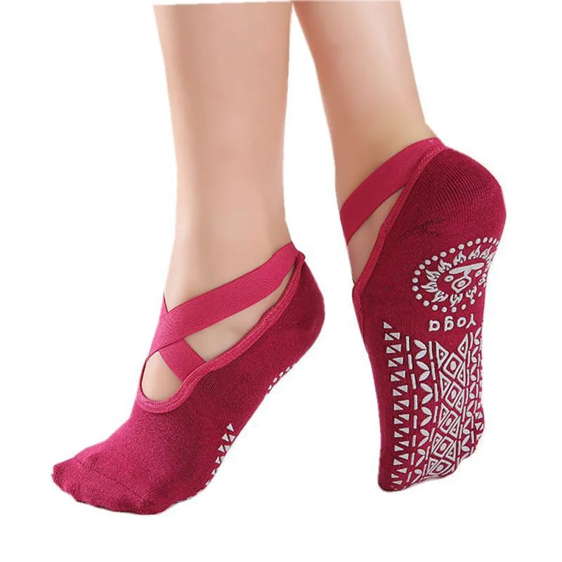 Pilates/Yoga/Dance Socks Anti-Slip Breathable