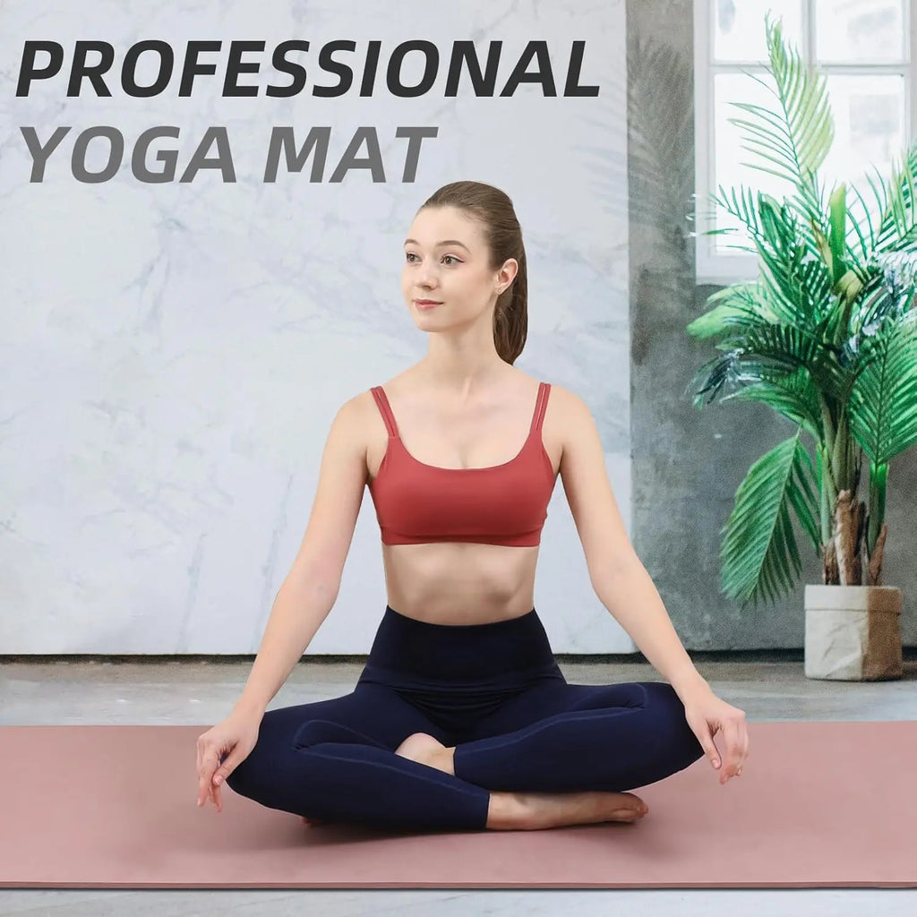 Extra Thick 8mm Yoga Mat, 72x26 inches,